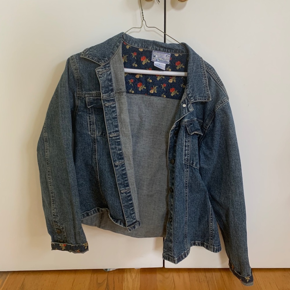 April Cornell Floral Jacket